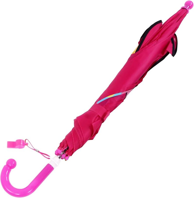 مظلة روز ريد للأطفال بتصميم كرتوني لطيف للحيوانات، مقبض منحني خفيف الوزن للفتيات تحت المطر والشمس - Image 5